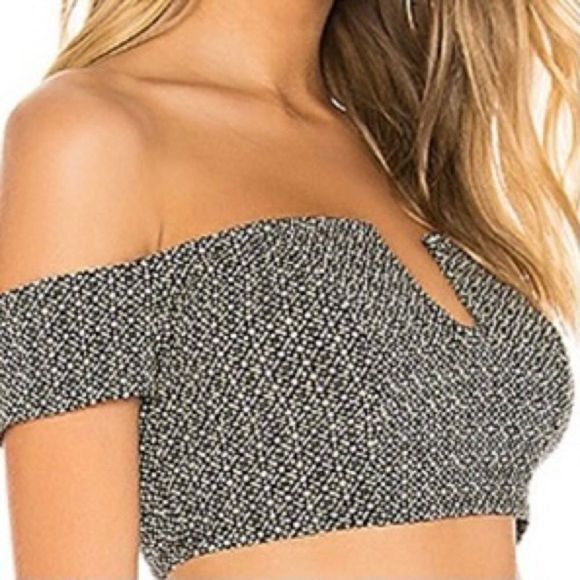 NEW Free People Lucky Now Cropped Blouse Medium M - Picture 2 of 9